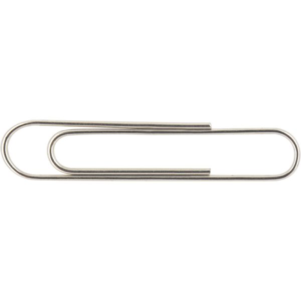 Скріпки нікельовані, 50 мм, 100 шт. 4102-A