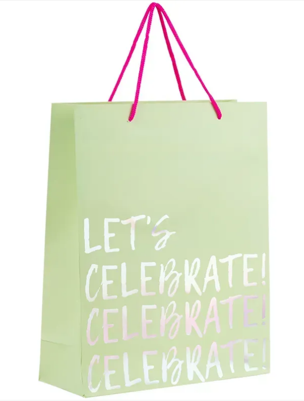 Пакет паперовий подарунковий Axent Let's celebrate 8502-26-A, 26х32 см