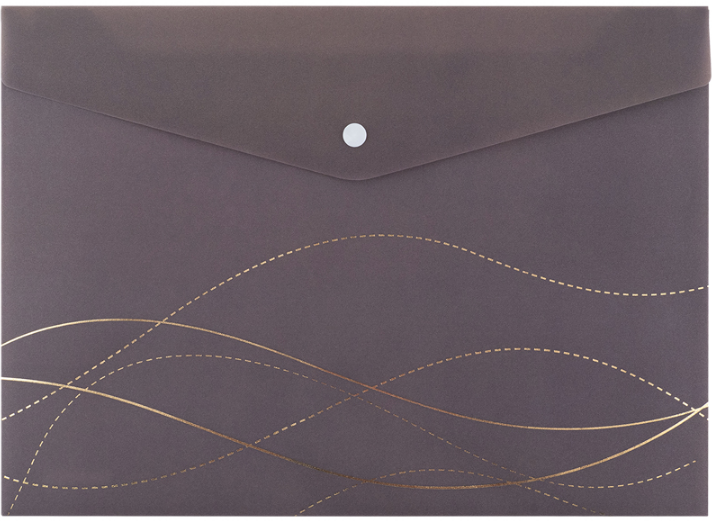 Папка на кнопці Axent Waves-4 1495-43-A, А4