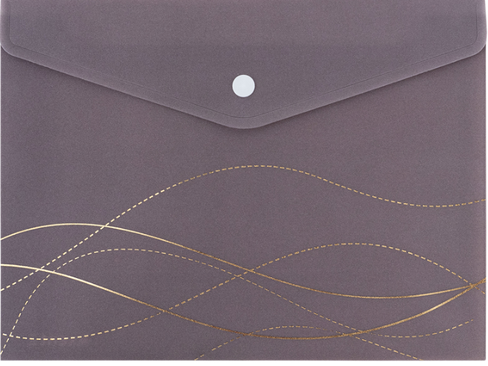 Папка на кнопці Axent Waves-4 1496-43-A, А5