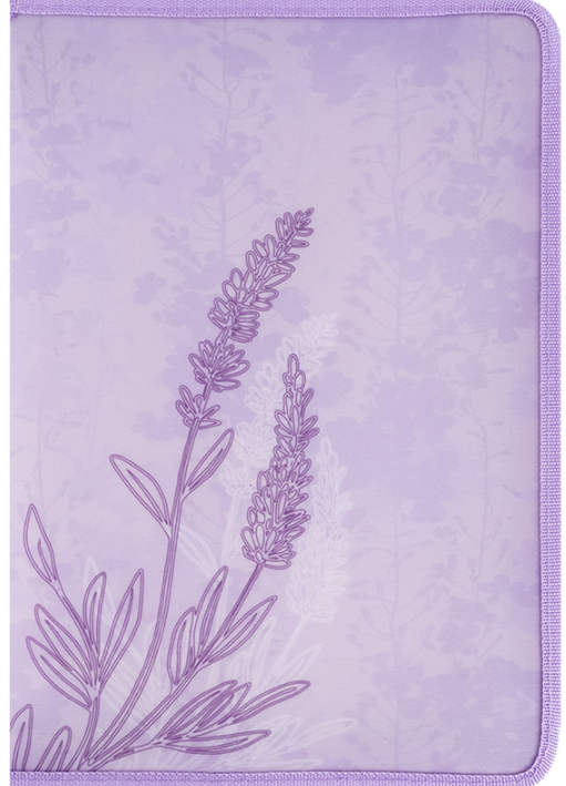 Папка об'ємна на блискавці Axent Lavender-2 1804-37-A, А4