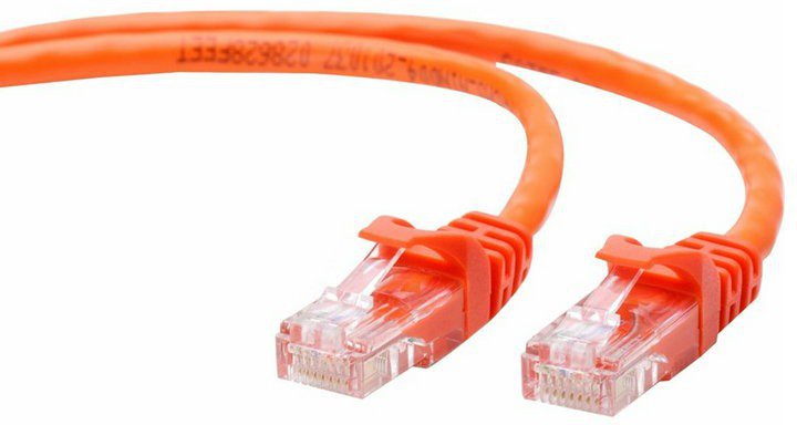 Патч-корд 0.5 м, UTP, Orange, Cablexpert, литий, RJ45, кат.5е (PP12-0.5M/O)