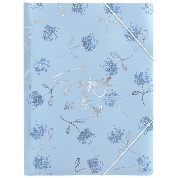 Папка на гумках А4+ Flower Symphony-3 1509-46-A