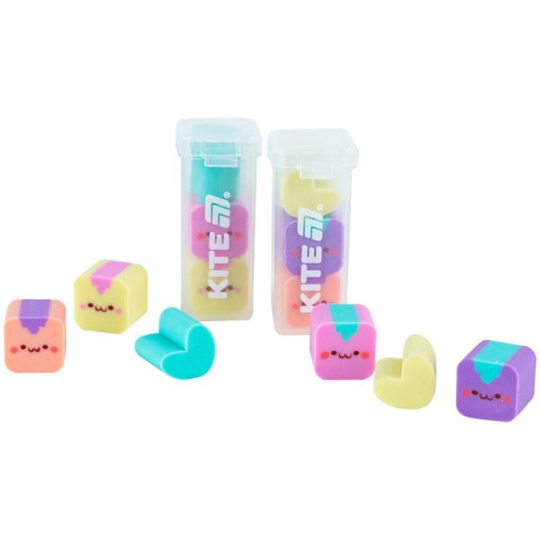 Набір гумок у пластиковому боксі Minies, 3 шт. асорті K24-146