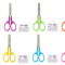 Ножиці дитячі 120мм пластикова ручки асорті ZB.5006
