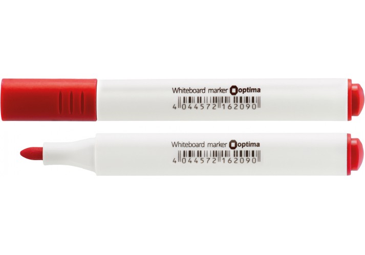 Маркер для дошок трикутний OPTIMA O16209 2 мм, червоний