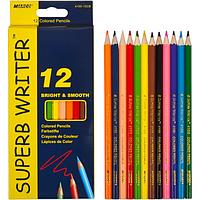 Кольорові олівці "MARCO", 12 кольор. SUPERB WRIТTER 4100-12СВ