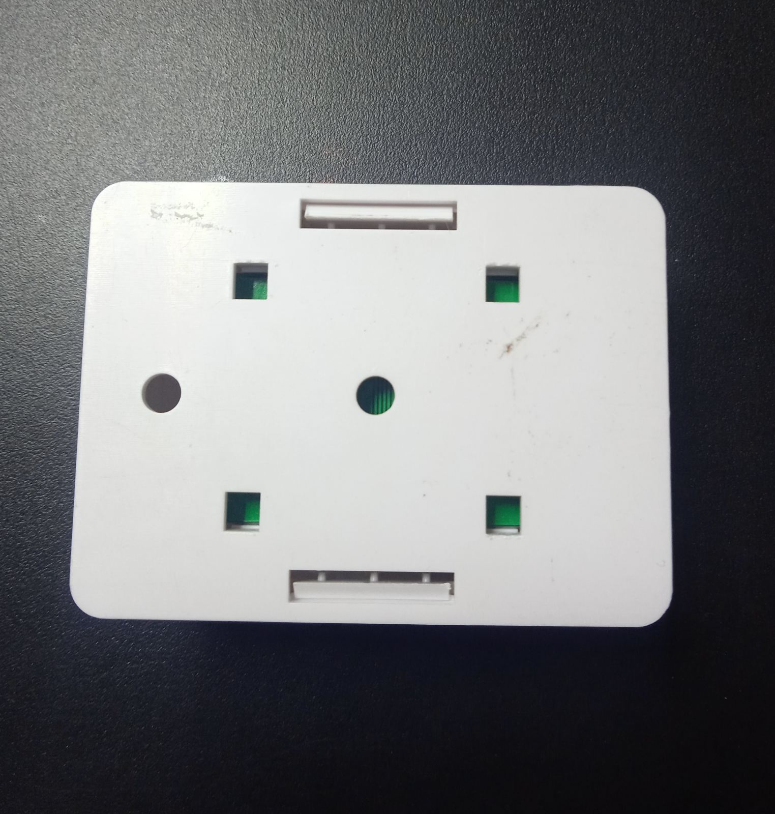 Розетка RJ45 (сетевая), 1-портовая UTP, белая, 5E категория