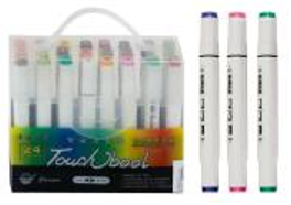 Набір скетч маркерів 24 шт в ПВХ чохлі 13499-24