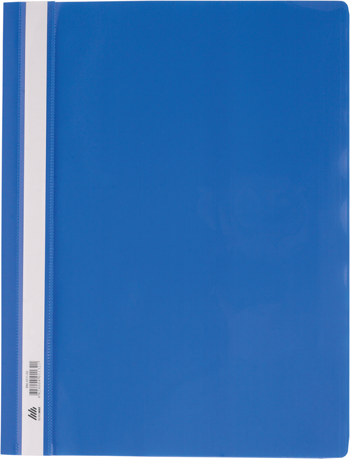 Швидкозшивач пластиковий А4, PP, синій BM.3311-02