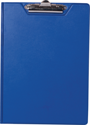 Кліпборд-папка А4, PVC, темно-синій BM.3415-03