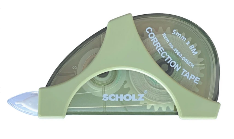 Коректор стрічковий 5мм х 8м, зелений 4964-04SCH