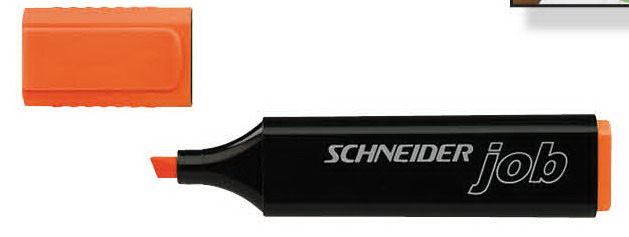 Маркер текстовий SCHNEIDER JOB 150, помаранчевий S1506