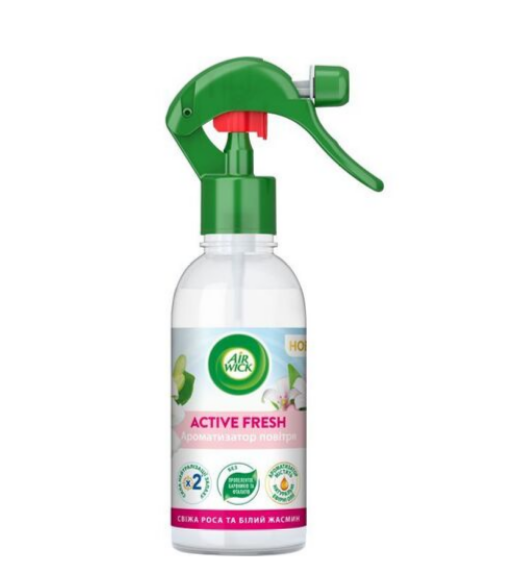 Ароматизатор повітря AIRWICK "Свіжа роса та білий жасмин" 237 мл b.70904
