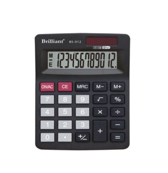 Калькулятор настільний BS-012 12 р., 2-пит