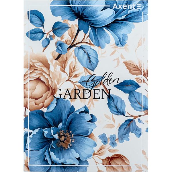 Зошит для записів А4 96 арк., кліт., Golden Garden 4782-7-A