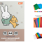 Папір кольоровий двосторонній Yes "Miffy", 20 аркушів, А4, скоба 955495
