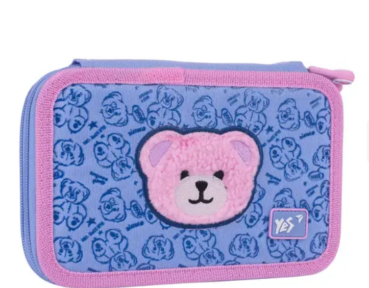 Пенал твердий YES подвійний HP-01 Cute Bear 533636