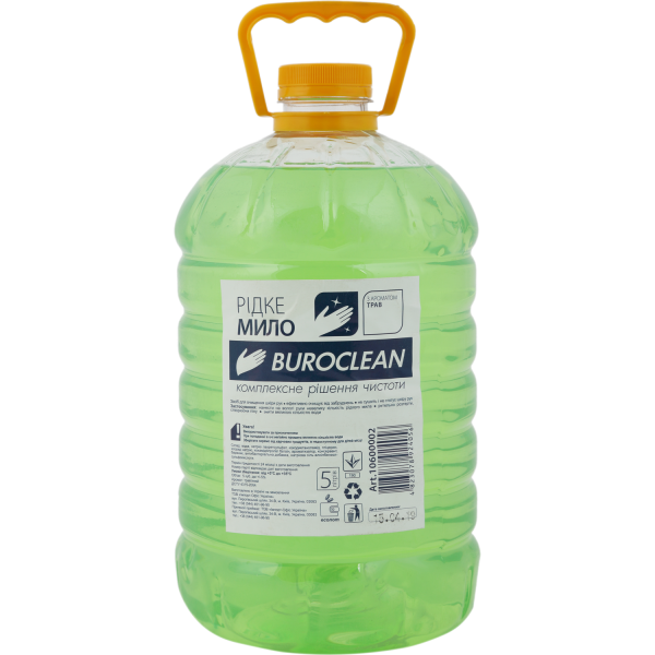 Мило рідке BuroClean ECO 5л ТРАВ'ЯНЕ 10600002