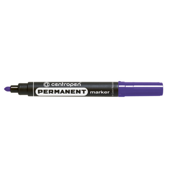 Маркер Permanent Centropen фіолетовий , 8566/08