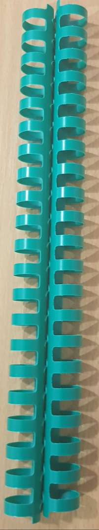 Пружина пл. Ф19 зелена в уп. по 100шт. TM DA