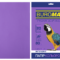 Папір А4 пл 80 20л Buromax INTENSIV фіолетовий BM.2721320-07