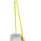 Совок зі щіткою з довгою ручкою 90см, жовто-сірий EF-0095-Y