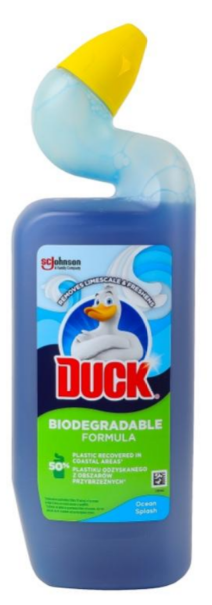 Гель для чищення унітазів Duck Ocean Splash 750мл