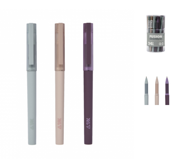 Ручка кулькова Yes "Fusion" 0,7 мм синя 412300