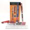 Ручка кулькова Cello "Writometer" 743 червона, 10 км 8048-RD