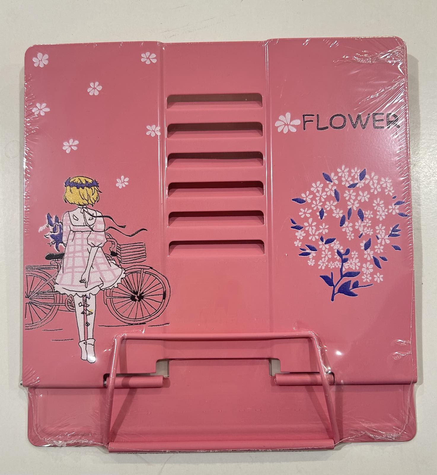 Підставка для книг 18*21 см метал "Flower" 555-390-B