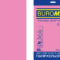 Папір кольоровий Euromax 80г/м2, NEON, рожевий, 20арк.
