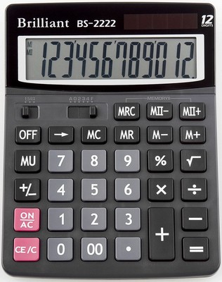 Калькулятор BRILLIANT BS-2222 150x192x23 мм