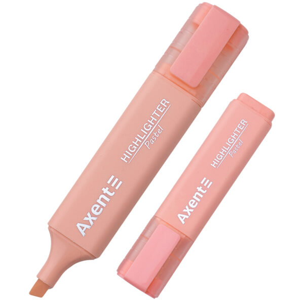 Маркер Highlighter 2537-24-A 1-5 мм клиноп. пастель рожевий
