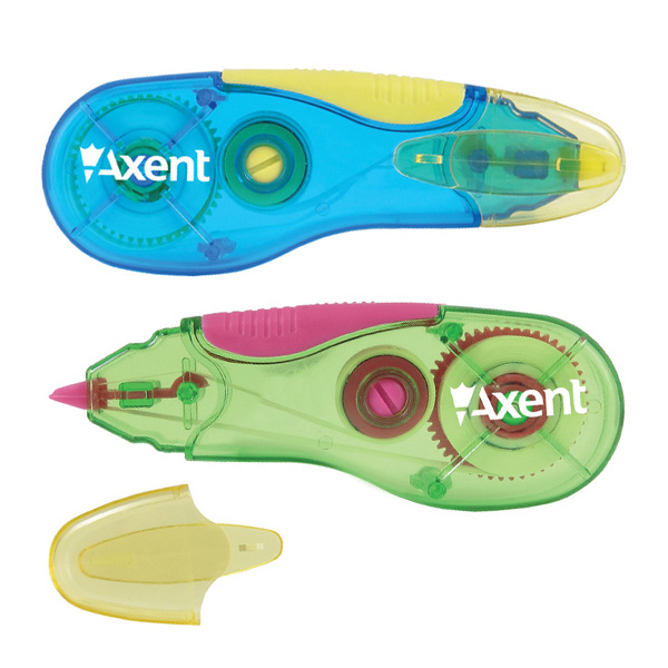 Коректор стрічковий 5мм * 5м, зелено-рожевий 7006-02-A