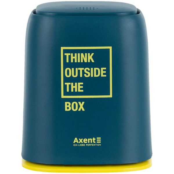 Настільний контейнер для сміття, прямокутний, синій індіго 2133-47-A