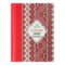 Блокнот А6 64арк клітинка Buromax ETHNO BM.24614104-29 тверда обкладинка малиновий