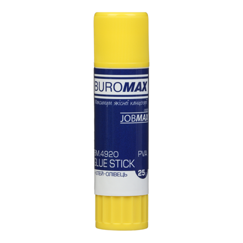 Клей-карандаш,25 г, PVA,  JOBMAX BM.4920