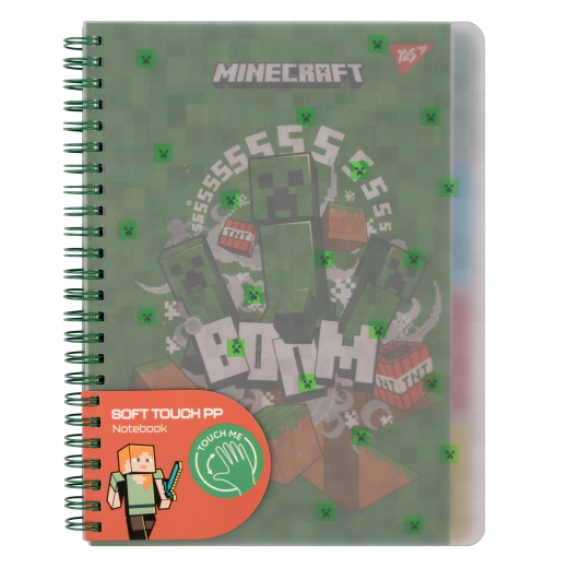 Блокнот А5 80арк YES Minecraft 765738