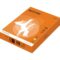 Папір кольоровий  А4 160 г/м 1 арк.  Maestro Color Intensive OR43 Orange помаранчевий