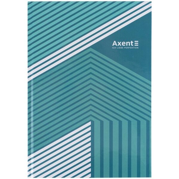 Книга записна А4  96арк., кліт., Lines, зелена 8422-582-A