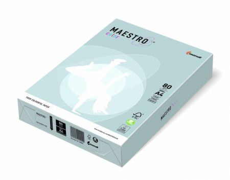 Папір кольоровий А4 80 г/м 500 арк. Maestro Color Pastell BL29 Light Blue світло-блакитний