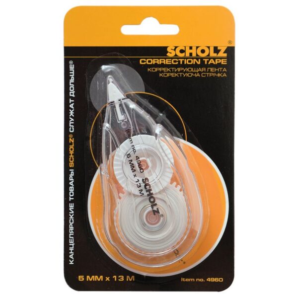 Коректор стрічковий 5*13м SCHOLZ 4960