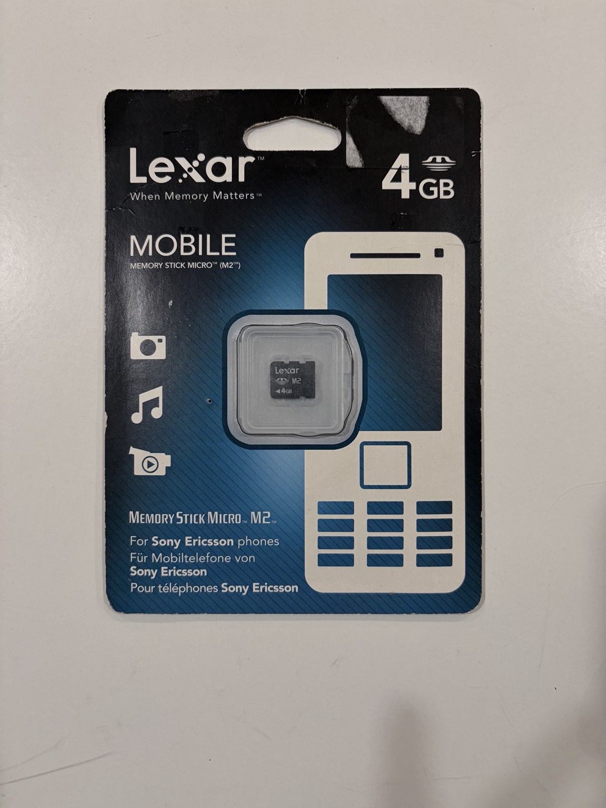 Карта памяти 4Gb Lexar M2 MicroSD LMSM4GBASBEU 156221