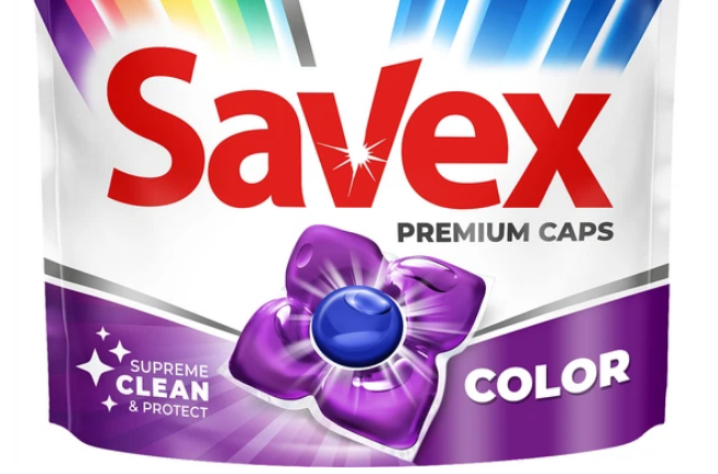 Пральний порошок Savex капсули Premium 72шт