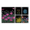 Зошит учнівський Yes "Floral bloom" А5/48 кл. глитер+УФ+soft touch 768594