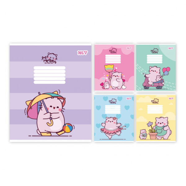 Зошит учнівський Yes "Pembe the cat" А5/12 кл.769087