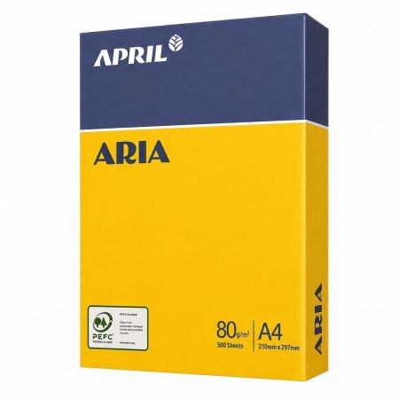 Папір А4 500 арк. ARIA (APRIL) 80 г/м.кв