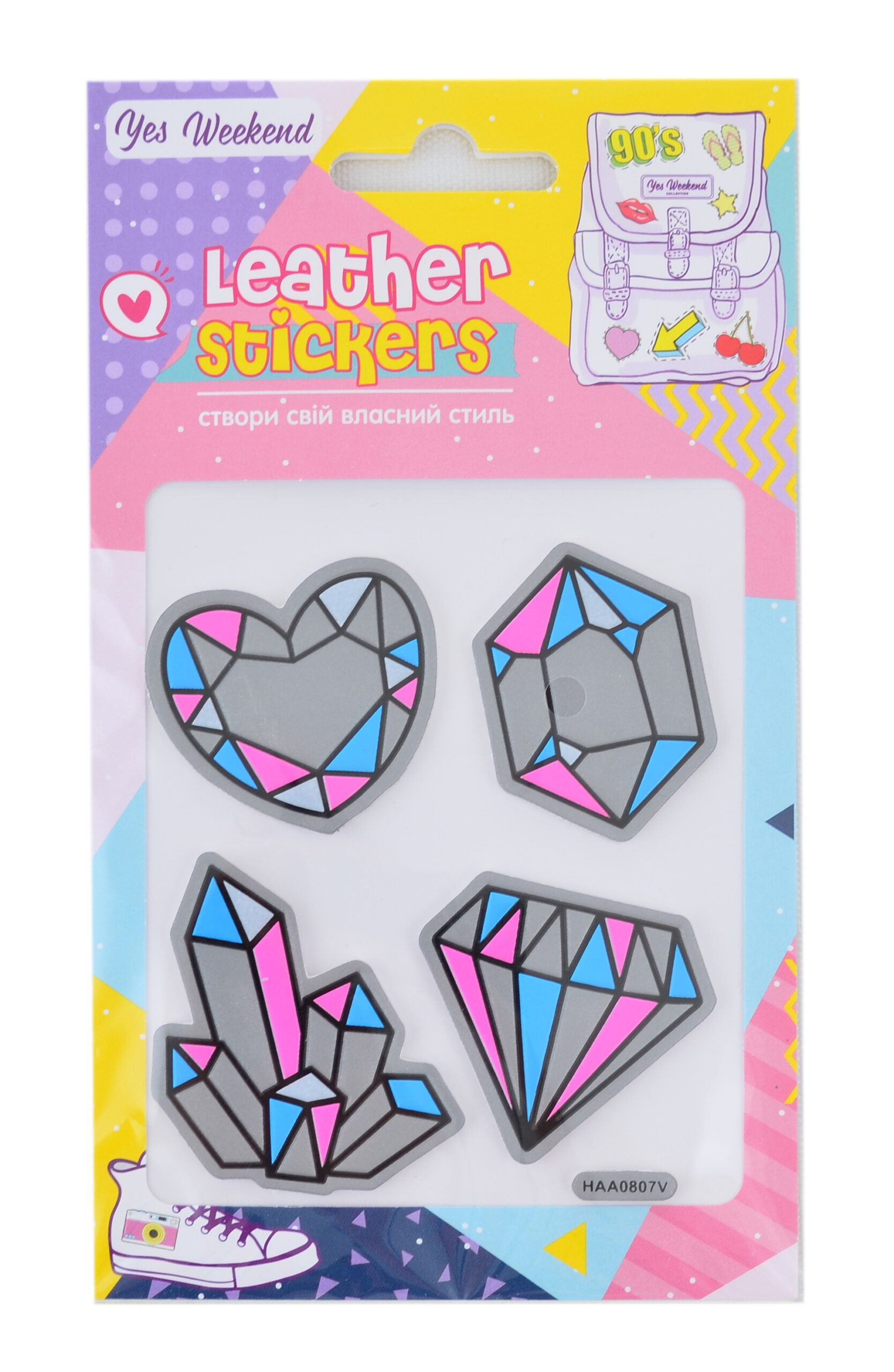 Наклейки набір Leather stikers  531630
