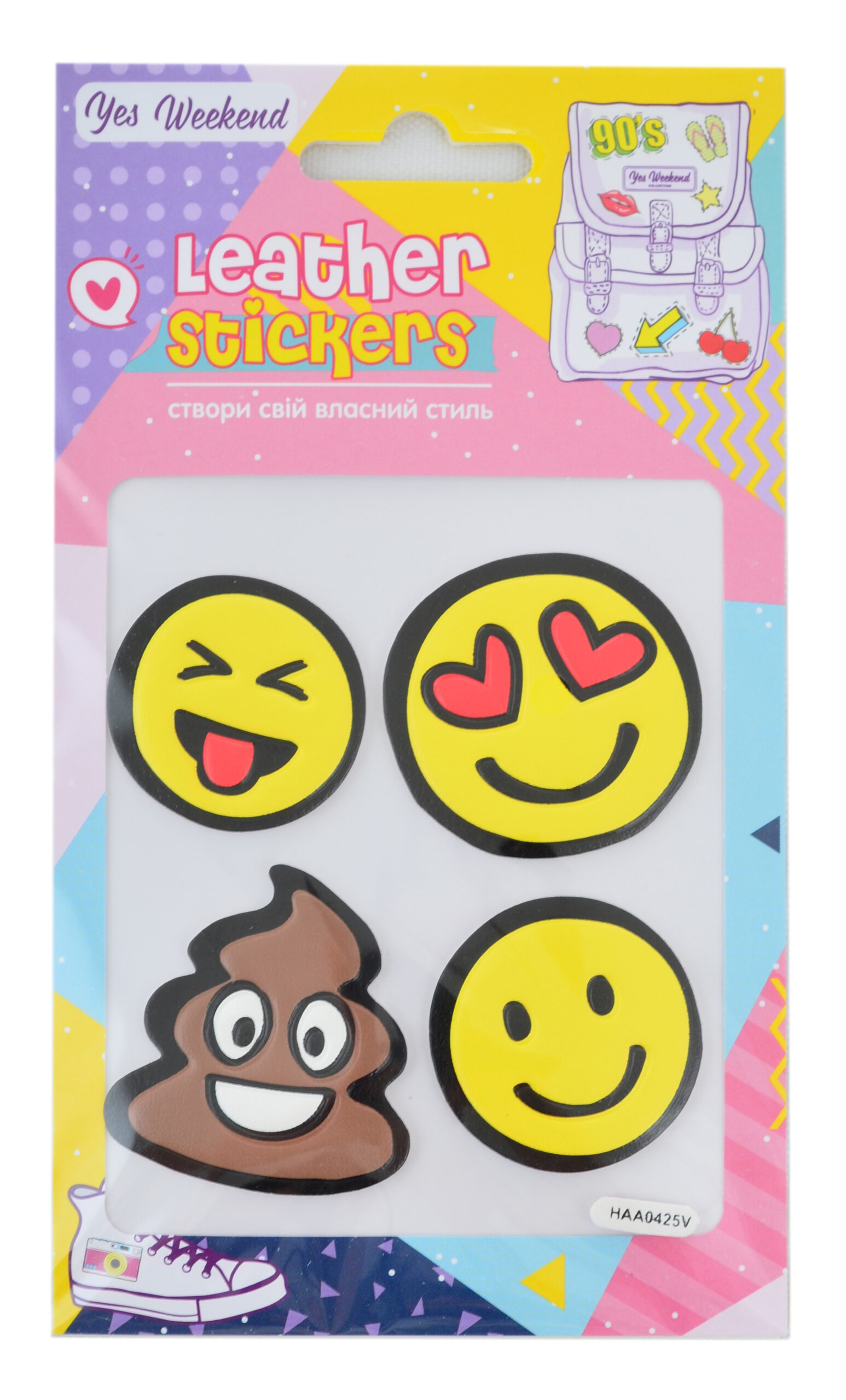 Наклейки набір Leather stikers  531628